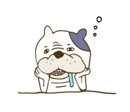 Easy to use French Bulldog sticker #6528760