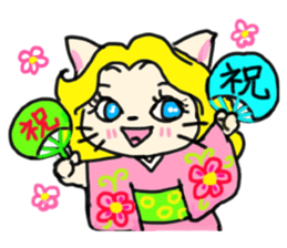 Tortoiseshell cat family and friends sticker #6529022