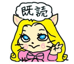 Tortoiseshell cat family and friends sticker #6529023