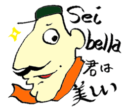 Vince's italian life sticker #6529490