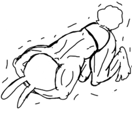 mukimukiusagi sticker #6529719