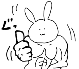 mukimukiusagi sticker #6529731