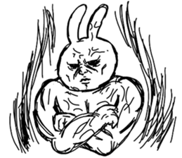 mukimukiusagi sticker #6529741