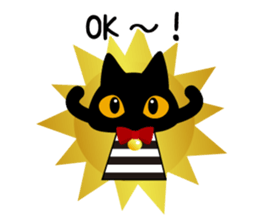 Black Cat Black Marin sticker #6530464