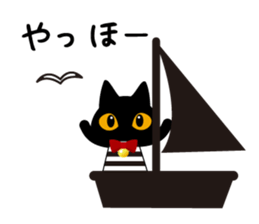 Black Cat Black Marin sticker #6530479