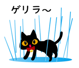 Black Cat Black Marin sticker #6530492