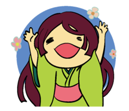 Warm and amicable great men sticker #6530540