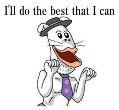 The Usa-man3 English version sticker #6530633