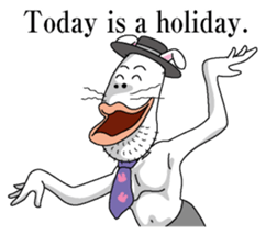 The Usa-man3 English version sticker #6530660