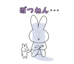 Rabbit & little rabbit daily sticker #6530797