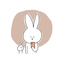 Rabbit & little rabbit daily sticker #6530805