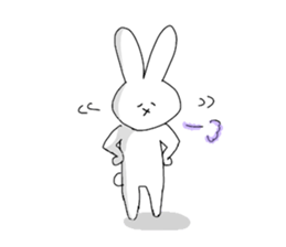 Rabbit & little rabbit daily sticker #6530810