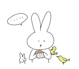 Rabbit & little rabbit daily sticker #6530822