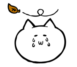 cat likessake sticker #6530867