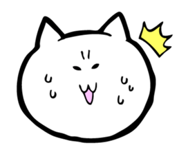 cat likessake sticker #6530869