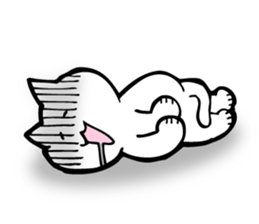 cat likessake sticker #6530879