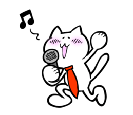 cat likessake sticker #6530896