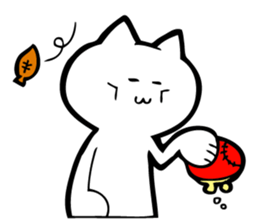 cat likessake sticker #6530897