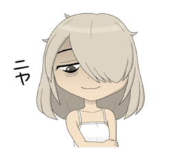 dark girl Saya sticker #6531711