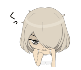 dark girl Saya sticker #6531715