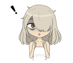 dark girl Saya sticker #6531721