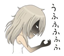 dark girl Saya sticker #6531722