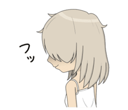 dark girl Saya sticker #6531723