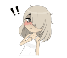 dark girl Saya sticker #6531727