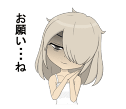 dark girl Saya sticker #6531730