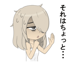 dark girl Saya sticker #6531731