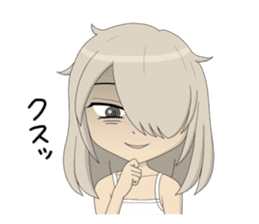 dark girl Saya sticker #6531733