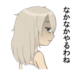 dark girl Saya sticker #6531742