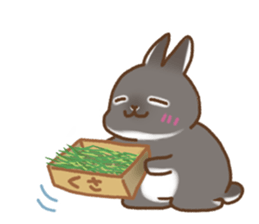 japanese bunny sticker (silent ver.) sticker #6532353