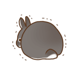 japanese bunny sticker (silent ver.) sticker #6532361