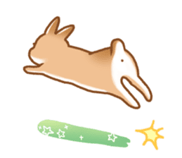 japanese bunny sticker (silent ver.) sticker #6532362