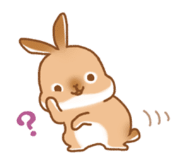 japanese bunny sticker (silent ver.) sticker #6532364