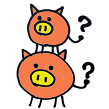 white lion Boo sticker #6533158