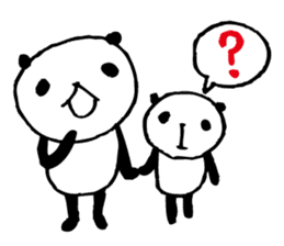 The child who can do when doing anpanda3 sticker #6533265