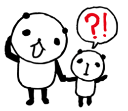 The child who can do when doing anpanda3 sticker #6533267