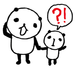 The child who can do when doing anpanda3 sticker #6533267