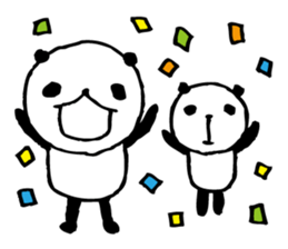 The child who can do when doing anpanda3 sticker #6533269