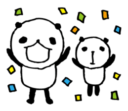 The child who can do when doing anpanda3 sticker #6533269