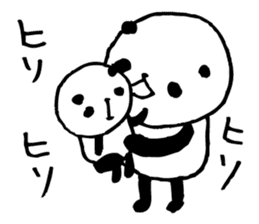 The child who can do when doing anpanda3 sticker #6533274