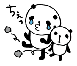 The child who can do when doing anpanda3 sticker #6533296