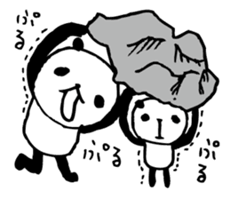 The child who can do when doing anpanda3 sticker #6533300