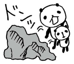 The child who can do when doing anpanda3 sticker #6533301