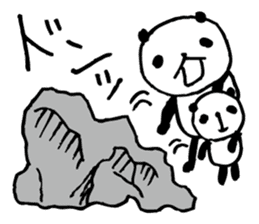 The child who can do when doing anpanda3 sticker #6533301