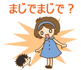 Headbanded girl's daily stickers sticker #6533313