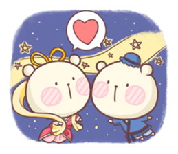 Laid-back BEAR In Summer sticker #6533649