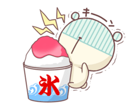 Laid-back BEAR In Summer sticker #6533659